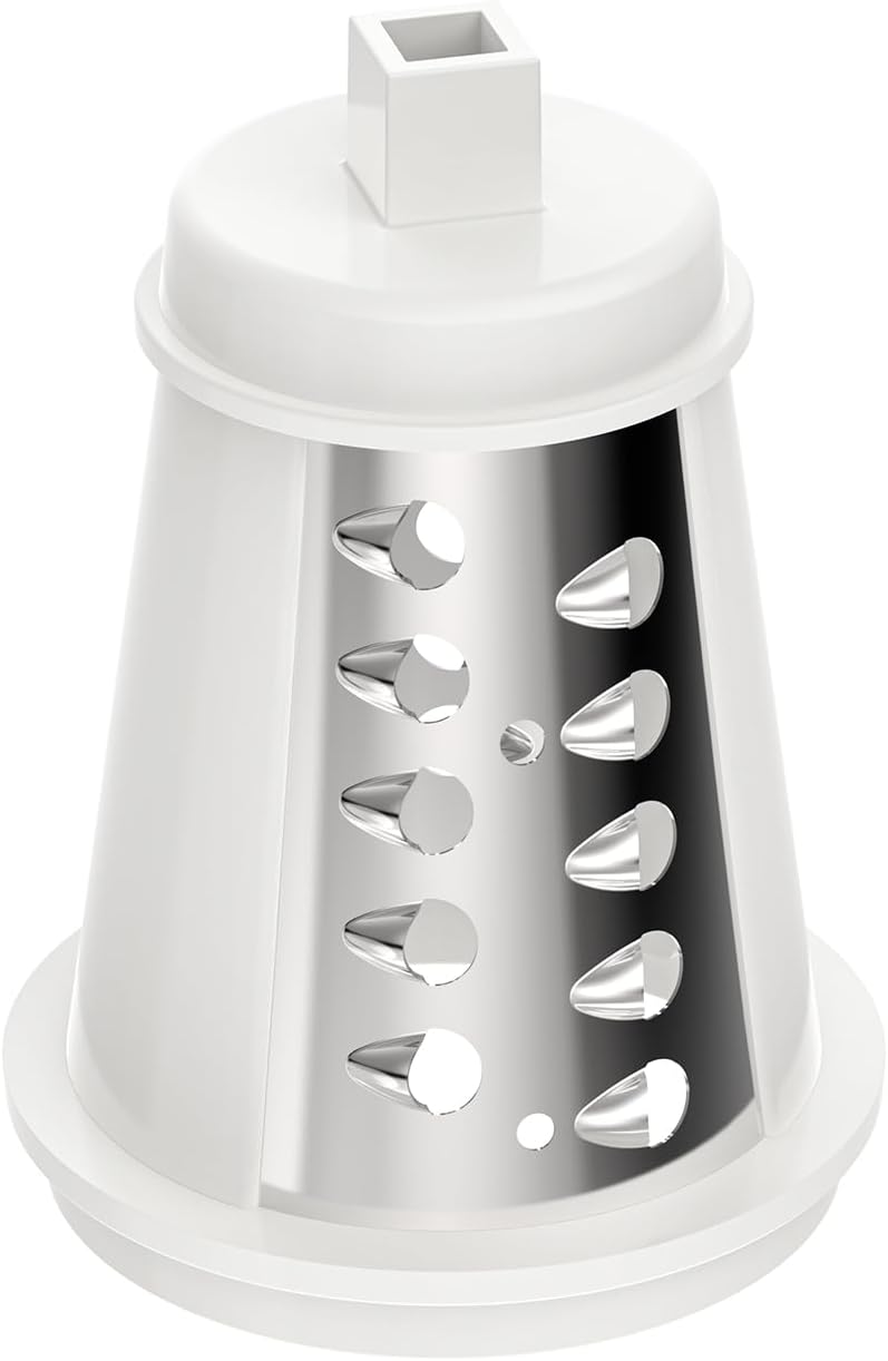 ANTOBLE Shred Cone for Presto Regular Salad Shooter Models 02910 02980, Cheese Grater Replacement Parts for Shredding Cheese, Vegetables and Fruits (Square Plug) - Image 1